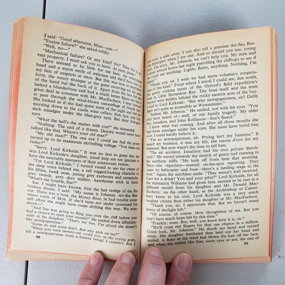 Fawcett Crest alistair maclean